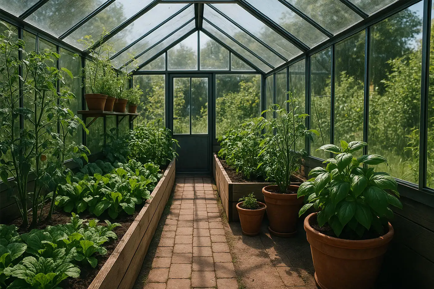Serre de jardin