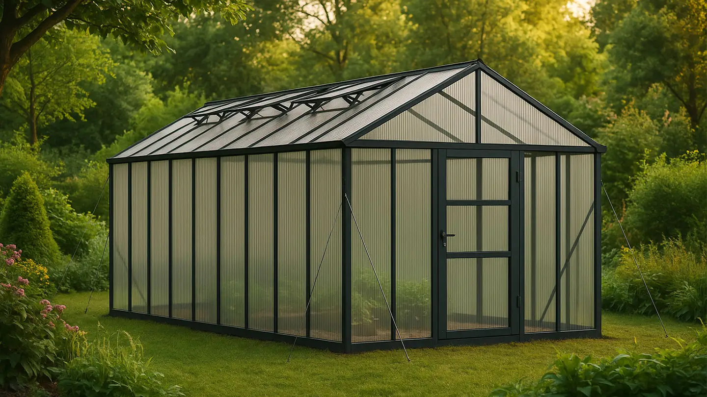 Serre en polycarbonate