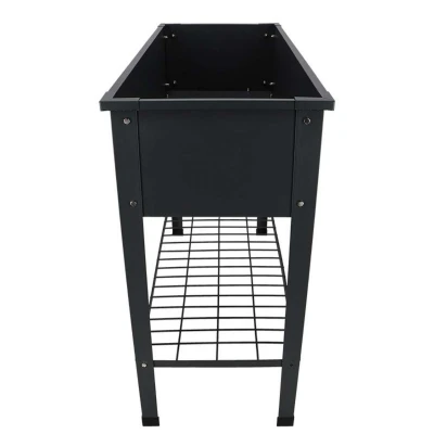 Cadre pour carré potager en métal anthracite L Cadre pour carré potager en métal anthracite L
