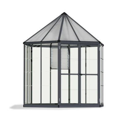 Serre Oasis hexagonale 4 m² Serre Oasis hexagonale 4 m²