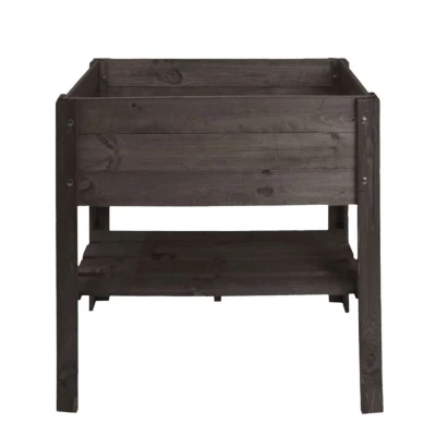 Carré potager avec étagère de rangement Carré potager avec étagère de rangement