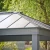 Pavillon Dallas 4,2 x 4,2 m – Gris anthracite