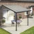 Pergola Feria 9,0 m² – Gris anthracite