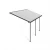Pergola Feria 16,1 m² – Gris anthracite