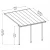 Pergola Feria 4 x 4,2 m – Gris anthracite