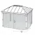 Moustiquaire lot de 4 pour Dallas 4,2 x 4,8 m