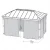 Ensemble rideaux lot de 4 pour Dallas 4,2 x 6 m