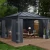 Ensemble rideaux lot de 4 pour Dallas 4,2 x 4,2 m