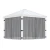 Moustiquaire lot de 4 pour Dallas 4,2 x 4,2 m