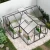 Serre en T Premium Noire – Verre/Polycarbonate