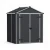Abri de jardin Rubicon 2,8 m² – Gris foncé