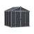 Abri de jardin Rubicon 5,4 m² – Gris foncé