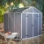 Abri de jardin Rubicon 5,4 m² – Gris foncé